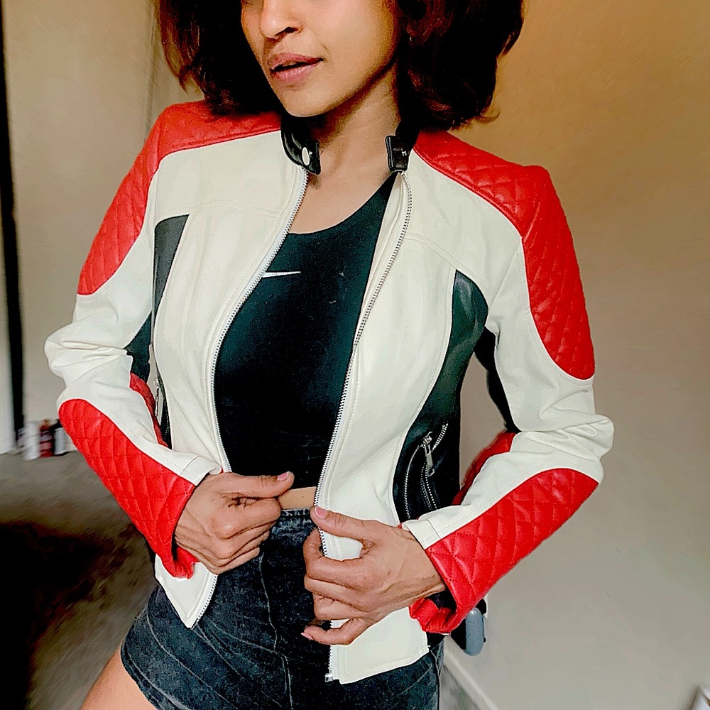 Zara biker jacket - brand new .